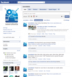 Nicht optimierte Landingpage für Facebook Anzeige